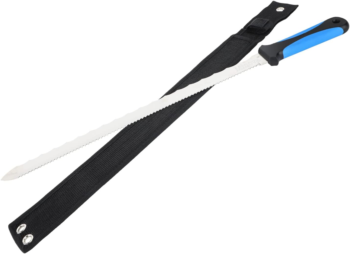 Insulation Cutter 22 Inch Insulation Knife with Sheath Stainless Steel Blade 16.5” Double Sided ...