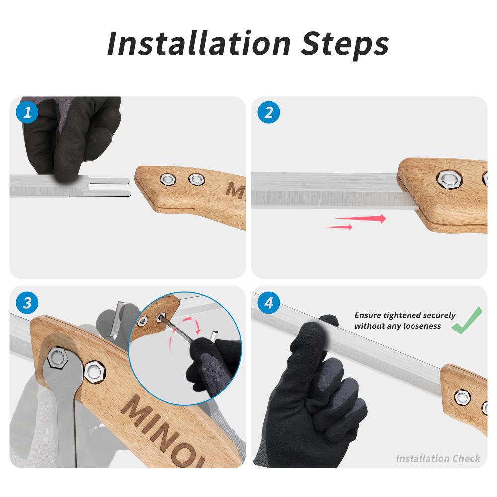 Foam Cutter Tool, 8inch 6Pcs Special Sponge Cutting Knife, for Thick Sofa Cushion Mattress High Denstity Sponge Cutting Tool