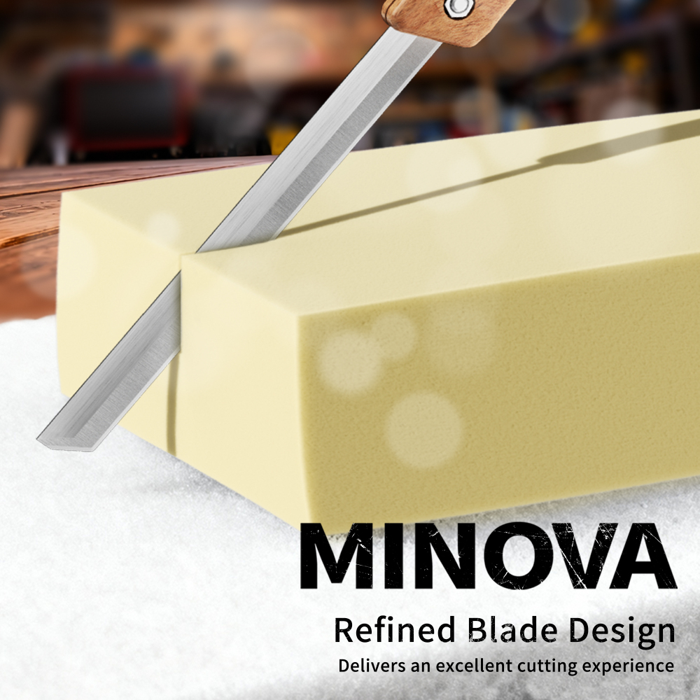 Foam Cutter Tool, 8inch 6Pcs Special Sponge Cutting Knife, for Thick Sofa Cushion Mattress High Denstity Sponge Cutting Tool