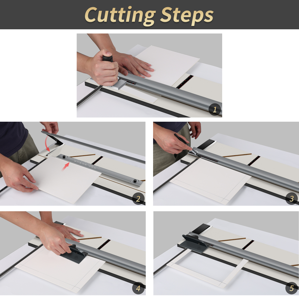 39in Compact Elite Mat Cutter, High Precision Mat Board Cutter for Picture Framing and Art Projects for At-Home Framers