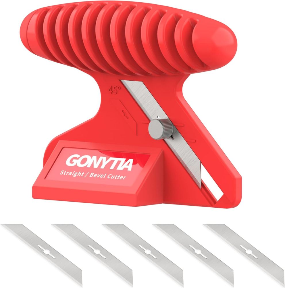 Straight/Bevel Foam Cutter, Foam KT Board Cutting Tool Adjustable 45° or 90° for Small DIY Crafts, EVA Foam, EPE Foam (Foam Board Cutter)