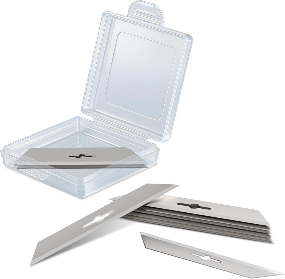 Blades for Straight/Bevel Foam Cutter, 20 Replacement Blades Fits the Straight/Bevel Cutter