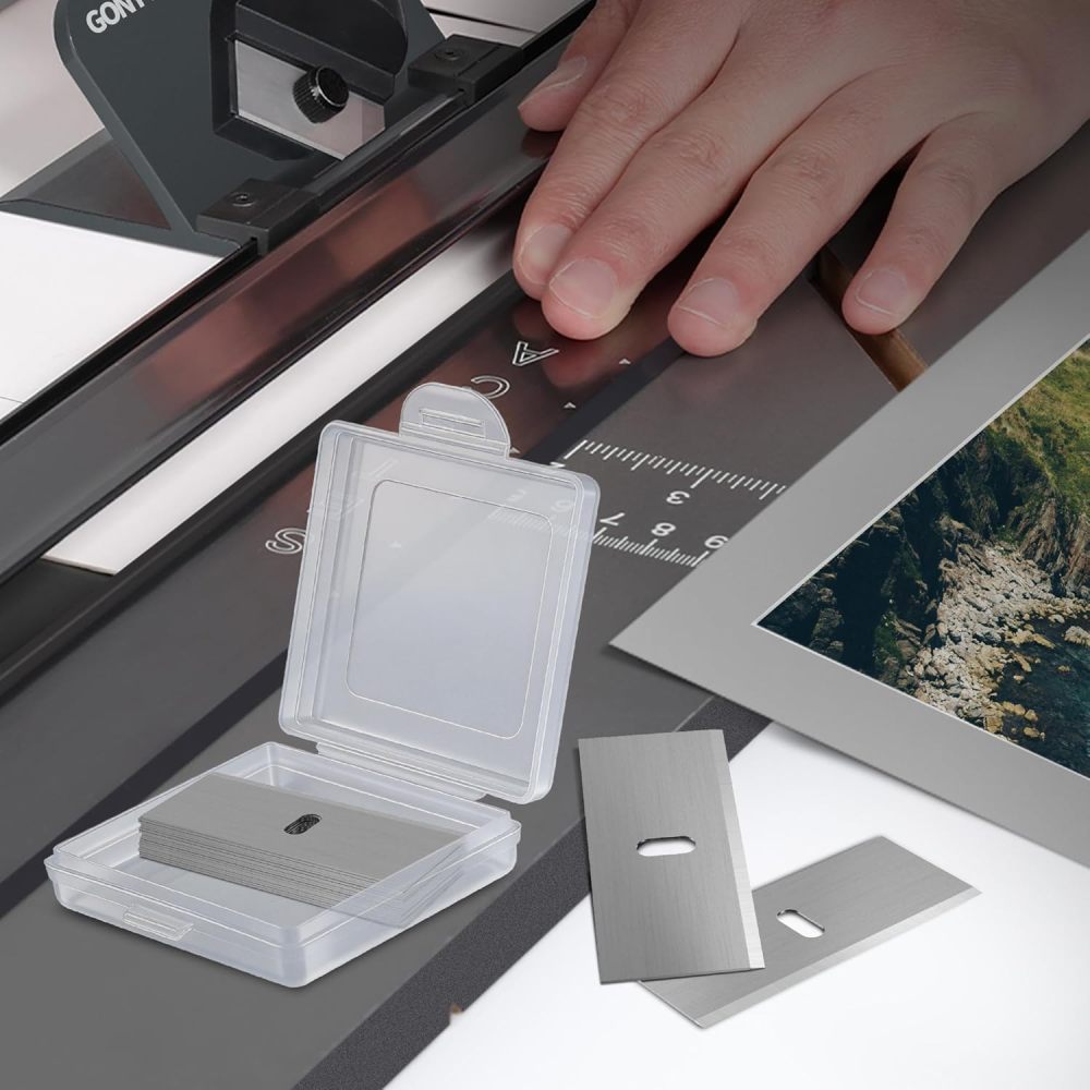 Blades for Straight/Bevel Mat Cutter, 20 Replacement Blades Fits the Mat Board Cutter