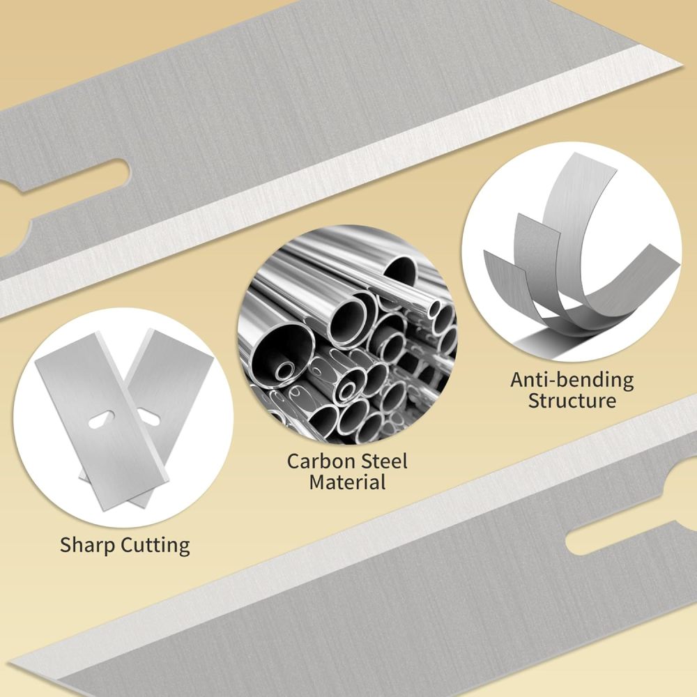 Blades for Straight/Bevel Foam Cutter, 20 Replacement Blades Fits the Straight/Bevel Cutter