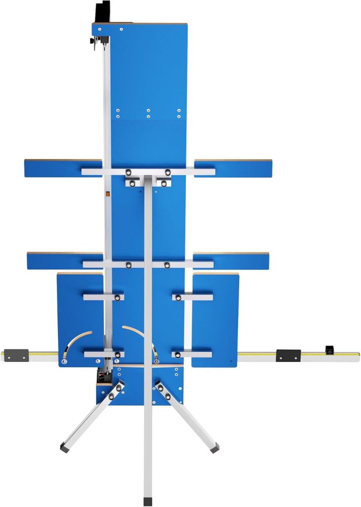 MODELL7 Styroporschneider 200 Watt, 1.300mm freistehend Komplettes Set inklusive 10 Schneidedrähten, 1 Gerüsthalteblech und 2 Federgriff Heißdrahtschneider