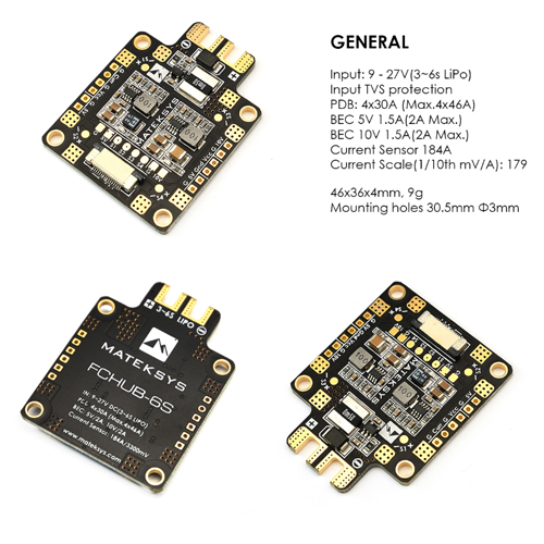 Matek Systems FCHUB-6S PDB