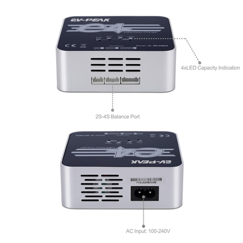 EV-Peak E4 2-4S Compact AC Balance Charger