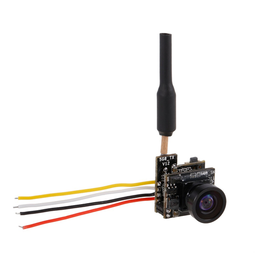 Turbowing 5.8G 48CH 25mW NTSC/PAL 700TVL FPV Camera and Transmitter with OSD Support