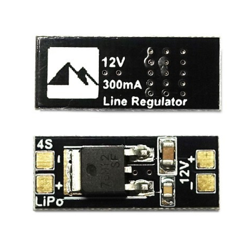 Matek Systems Linear Regulator 4S LiPo to 12V 300mA