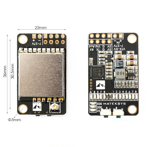 Matek Systems 5.8G VTX-HV W/ BFCMS CONTROL