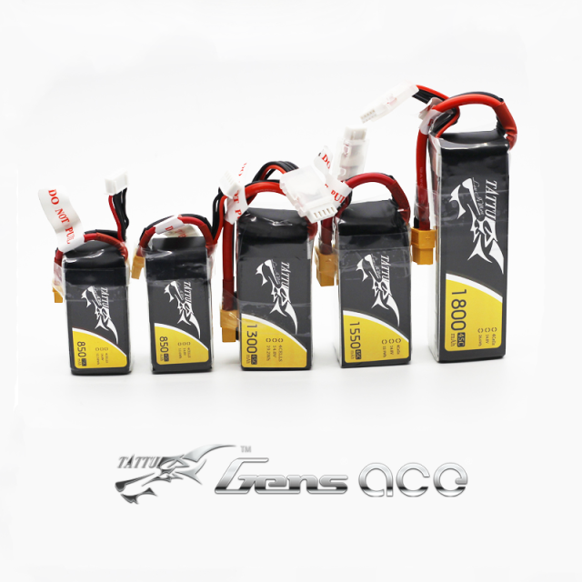 ACE Gensace Tattu Lipo batteries