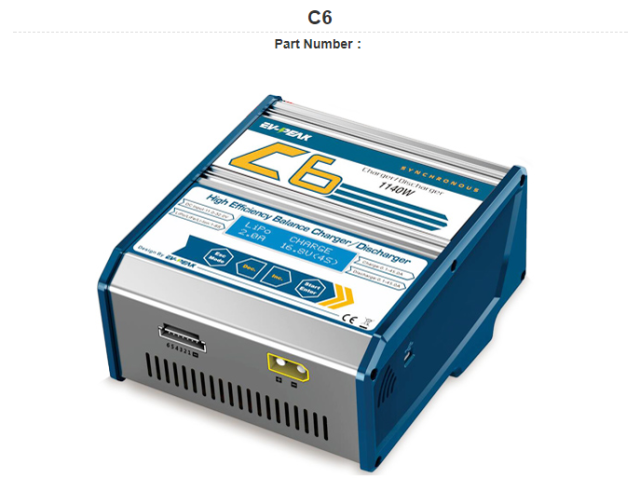 EV-Peak C6 LiHV Battery Charger