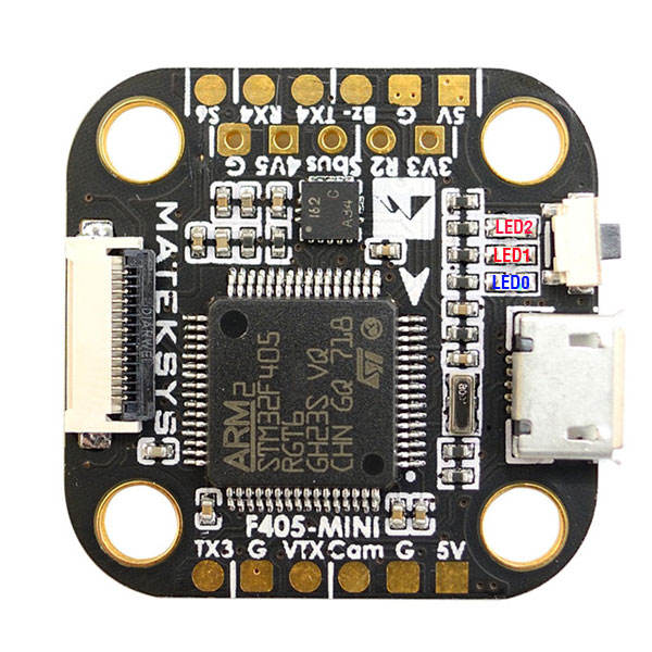 Matek Systems - Flight COntroller F405 Mini with Betaflight OSD