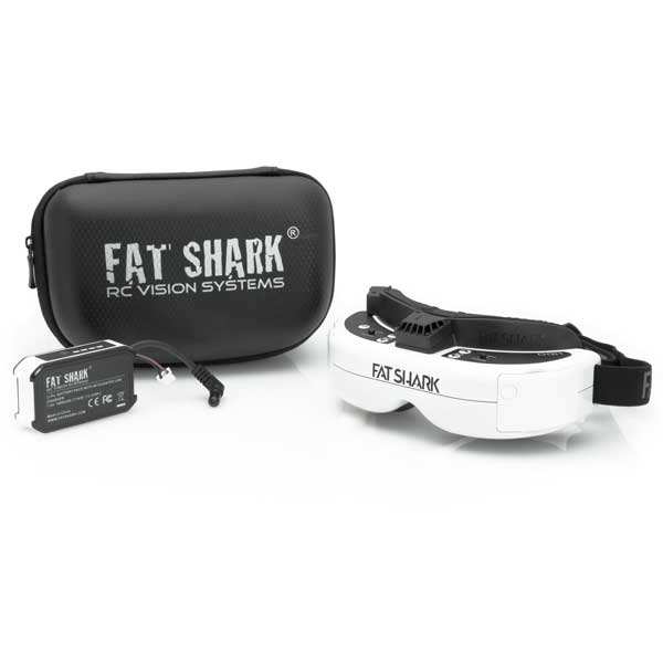 Fat Shark Dominator HDO OLED FPV Goggles 4:3 960 x 720px Video Headset with HDMI DVR