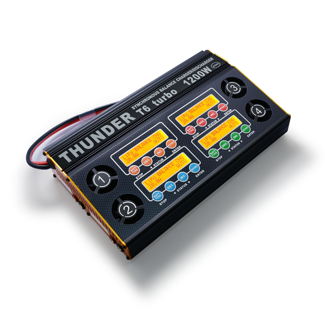 Thunder T16 Turbo 1200w 80A Smart Battery Charger LiIo LiPo LiFe LiHV