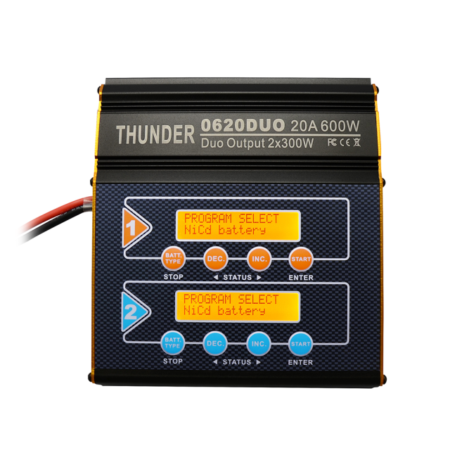 Thunder 0620DUO 300w 20A Smart Battery Charger LiIo LiPo LiFe LiHV