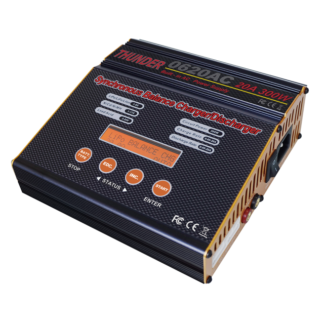 Thunder 0620AC 300w 20A Smart Battery Charger LiIo LiPo LiFe LiHV