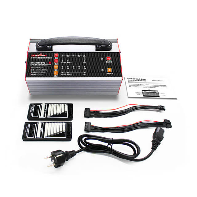 Ultrapower UP1200AC DUO 12S LiPo/NiMH Battery Balance Charger UAV Commercial Industrial
