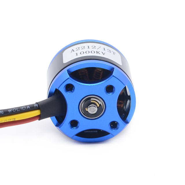 Hobbyporter 2212 Brushless DC Motor for Drone Airplane RC Model 930kv 1000kv 1400kv 1800kv 2200kv 2450kv BLUE