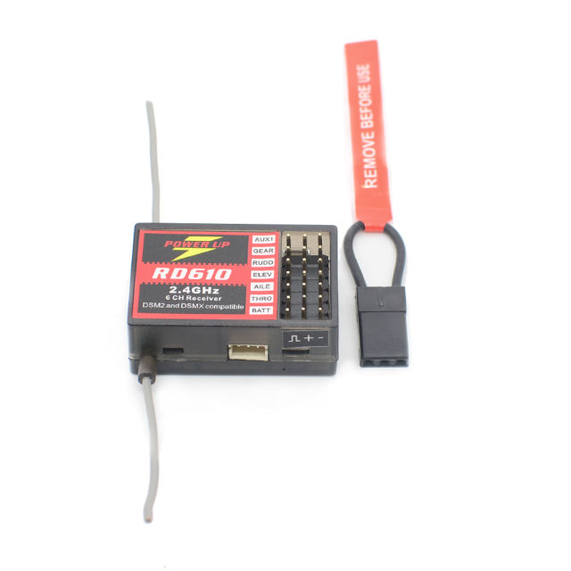 PowerUp RD610 2.4GHz  6CH DSM2 DSMX Compatible Receiver