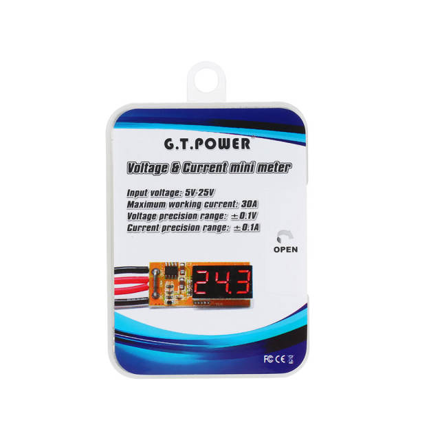 GT Power Voltage & Current mini meter