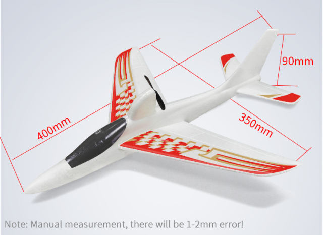 HotRC USB Charge Hand Launch Powered Glider