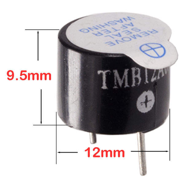 Active Magnetic Buzzer for FPV drones 5V 12×9.5mm 10 pack