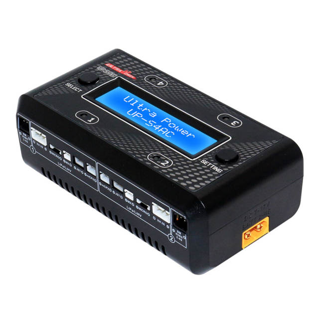 Ultrapower UP-S4AC AC DC Charger for 1 and 2 Cell Micro Drone Plane Batteries