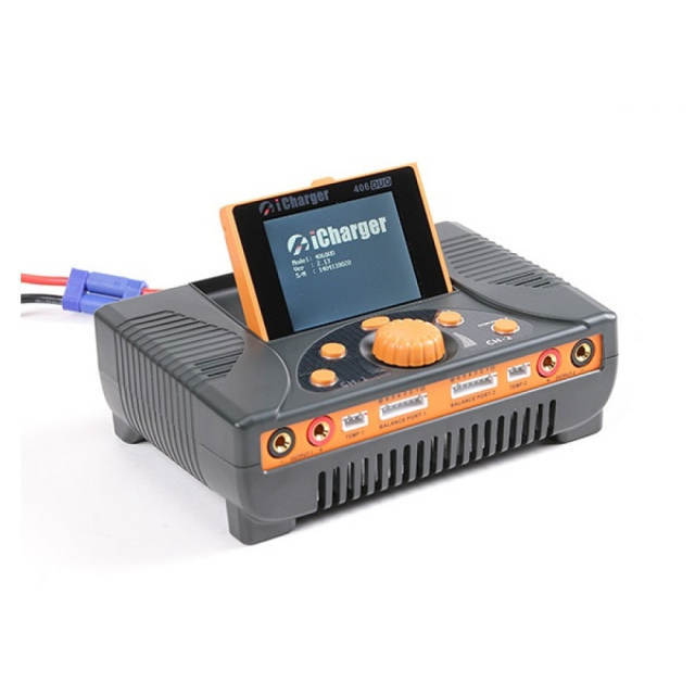 iCharger 406 DUO 1400W Dual Channelt 6s Lipo Battery Balance Charger Discharger