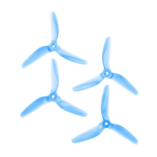 Lumenier 5x5x3 - Butter Cutter Propeller (Set of 4 - Transparent Blue)