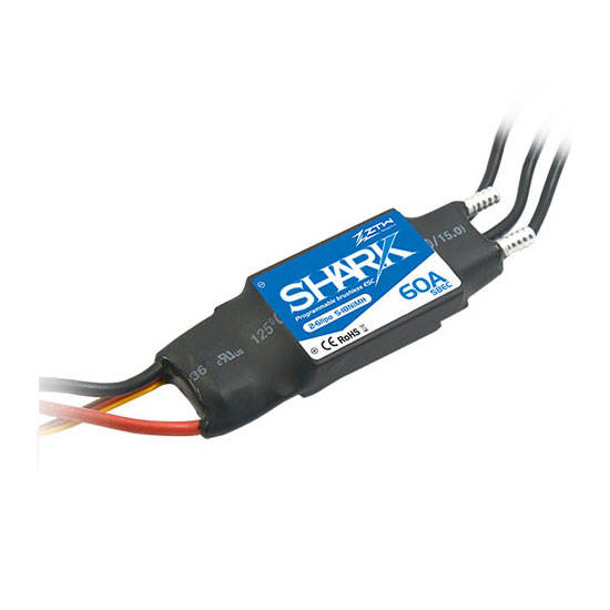 ZTW - Shark 60A SBEC ESC Water cooled Brushless Speed Controller for Rc Boats