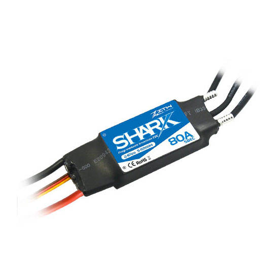 ZTW - Shark 80A SBEC ESC Water cooled Brushless Speed Controller for Rc Boats