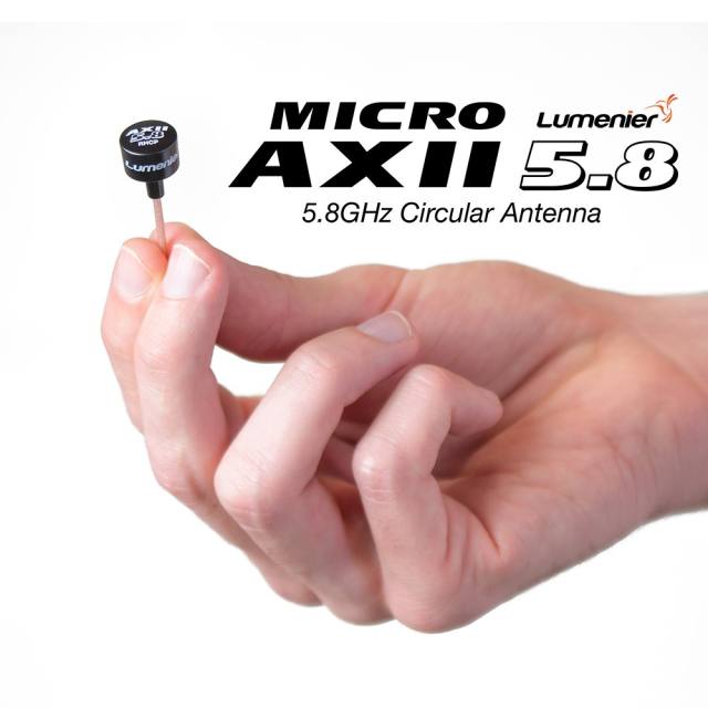 Lumenier Micro AXII Shorty SMA 5.8GHz Antenna (LHCP)