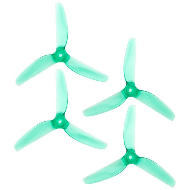 Lumenier 5x5x3 - Butter Cutter Propeller (Set of 4 -  SKITZO Teal)