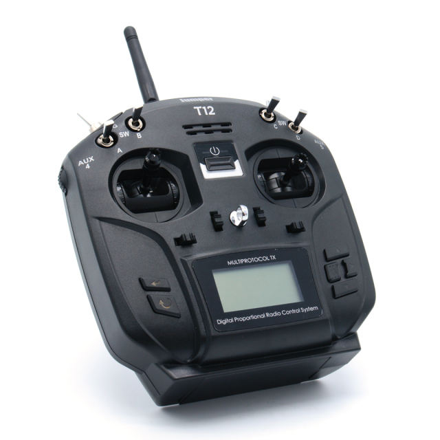 Jumper T12 PLUS Open Source 16ch Radio with JP4-in-1 Multi-protocol RF Module &amp; HALL gimbals