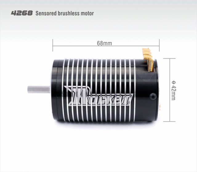 Surpass Hobby 4268 1550kv 1700kv 1950kv 2250kv 2650kv Sensored Brushless Motor for RC hobby UAV Education Robot Industrial