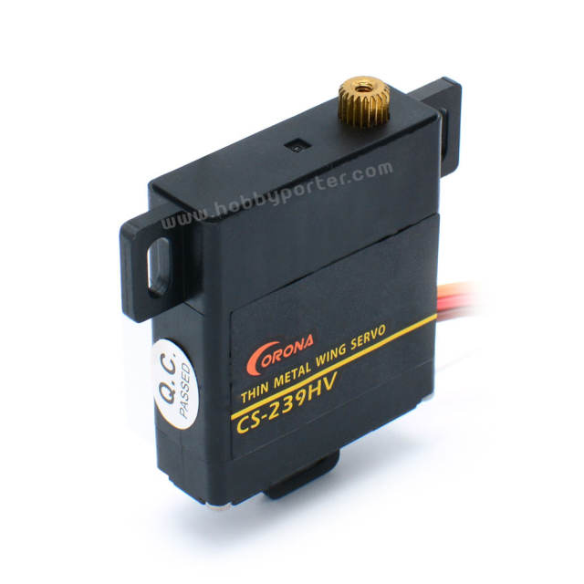 Corona CS239HV Analoge High Voltage 22g 4.6kg Metal Gear Servo for Rc Model UAV Robotics