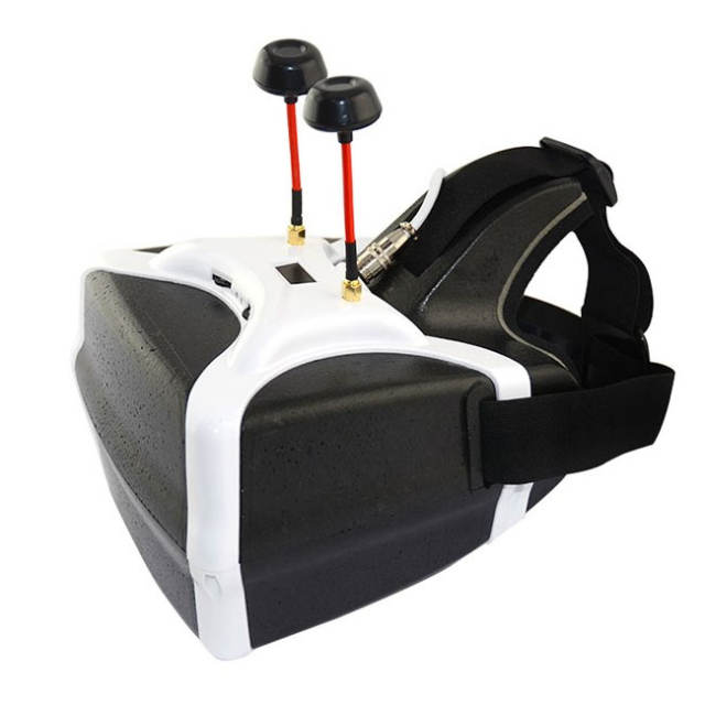 JP-VR7 HD800 800x480px FPV Goggle with 40ch Diversity Receiver for FPV and Drone Racing