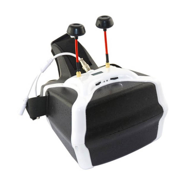 JP-VR7 HD800 800x480px FPV Goggle with 40ch Diversity Receiver for FPV and Drone Racing