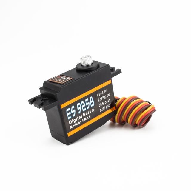 ES9258 25g Metail Gear Digital 2.5kg 0.08 sec servo (ideal 450 size heli tail servo)