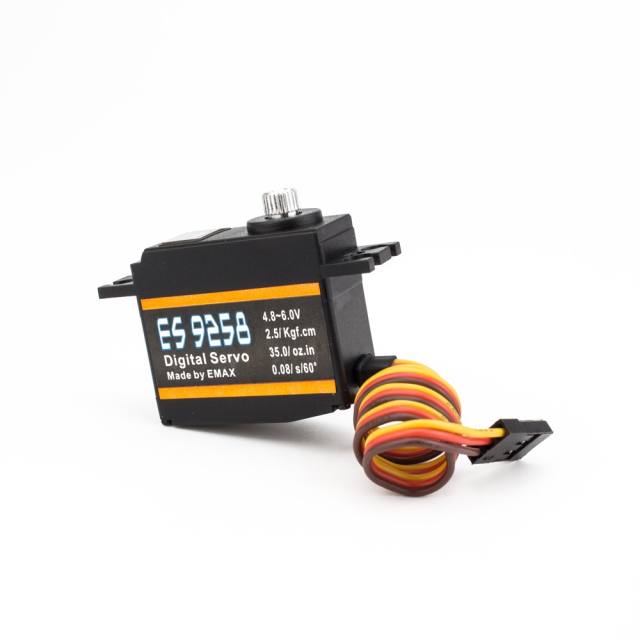 ES9258 25g Metail Gear Digital 2.5kg 0.08 sec servo (ideal 450 size heli tail servo)