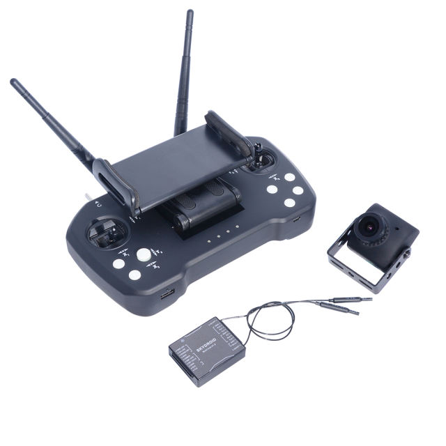 Skydroid - T12 Intergrated Control Video and Telemtry System for Profressional Drone and UAV aircraft 20klm Range 2.4ghz Digital (Standard Camera)