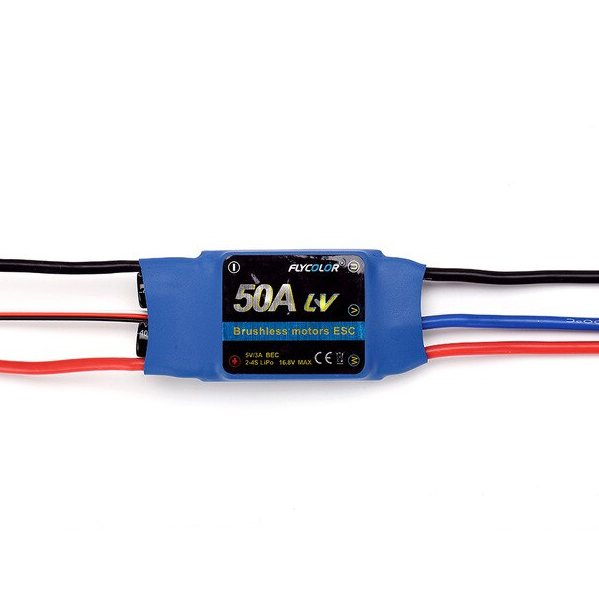 Flycolor 50A LV ESC with Bec