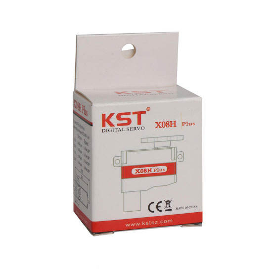 KST X08H PLUS 95g servo high voltage metal cased servo 5.3Kg 0.09s 8mm glider servo