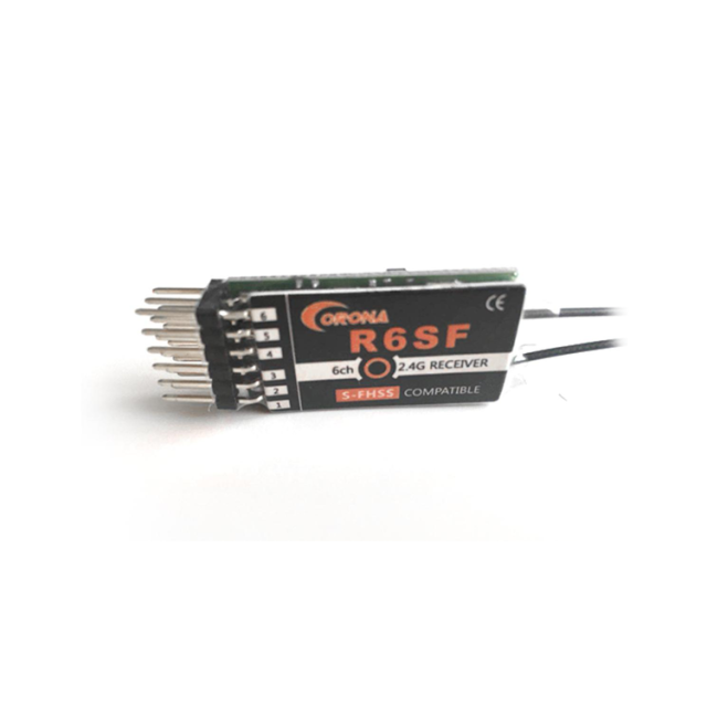 Corona - R6SF 6 Channel 2.4ghz S-FHSS Compatible Receiver