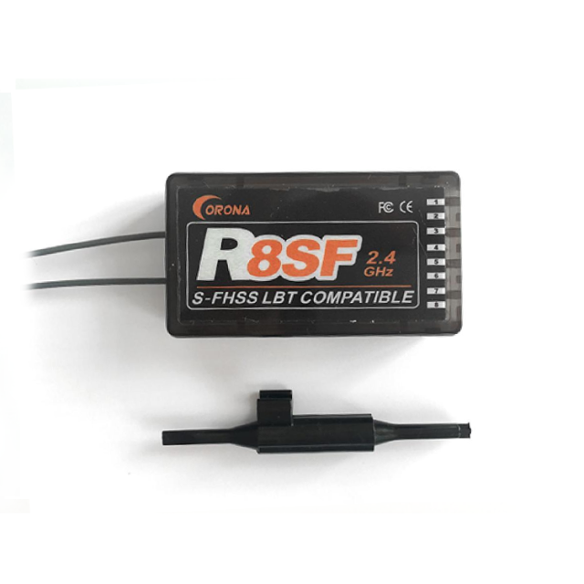 Corona - R8SF 8 Channel 2.4ghz S-FHSS Compatible Receiver