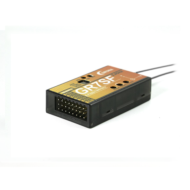 Corona - GR7SF 7 Channel 2.4ghz S-FHSS Compatible Micro Receiver with Built in Gyro