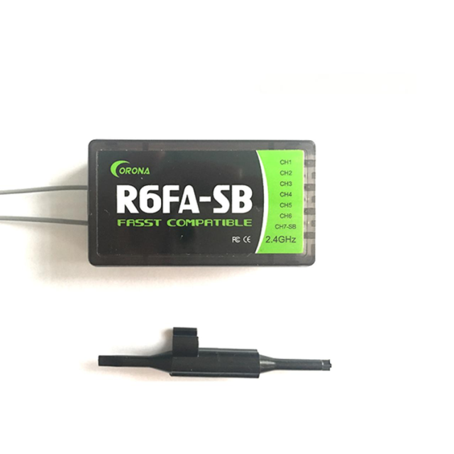Corona - R6FASB 6 2.4ghz Channel FASST Compatible Receiver with Sbus