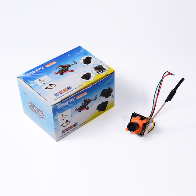 Hobby Porter - A19 all-in-one FPV Video Camera with Built in 25mw 100mw 200mw Pit Mode 5.8ghz Video Transmitter