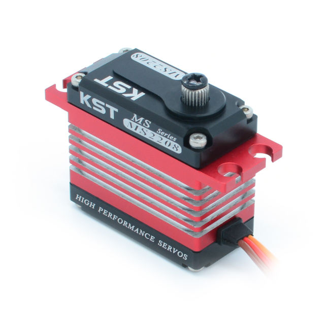 KST MS2208 25kg Brushless servo Hall Effect Contactless Sensor Standard Cyclic HV Servo Motor